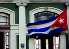 Bandera de Cuba en Washington